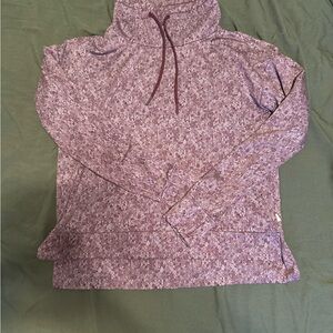 Mondetta Maroon Textured Hoodie